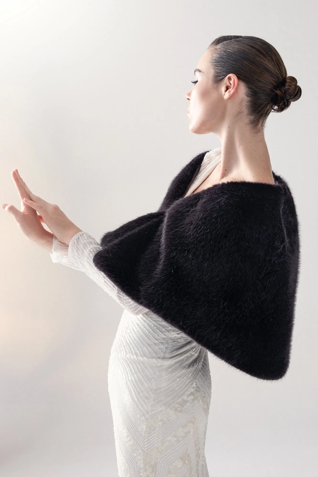 Yasmine Wrap sold by Unreal Fur product image thumbnail 4