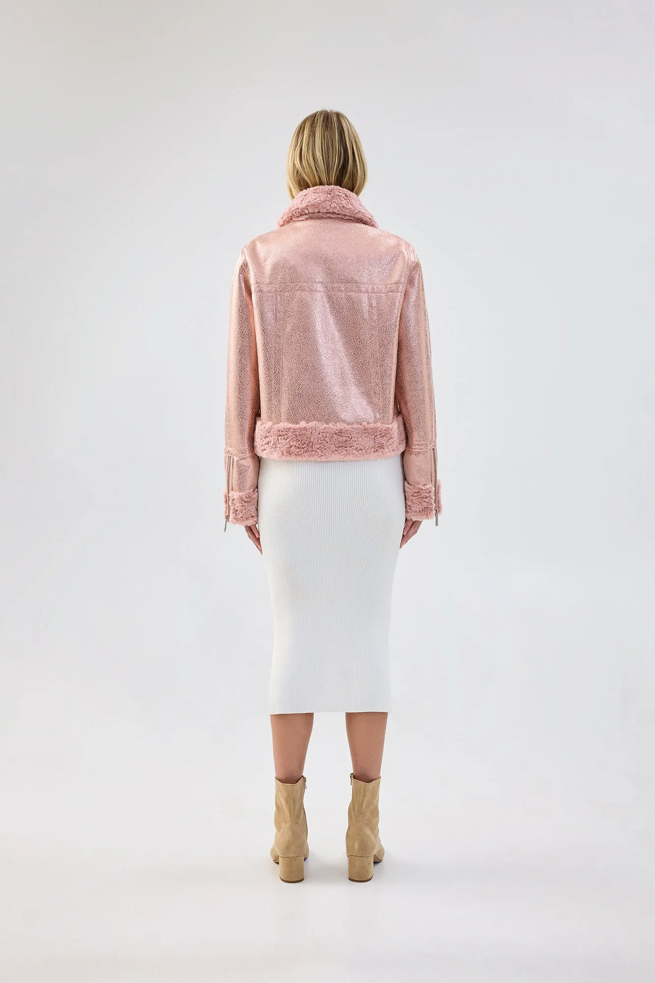 Métallique Jacket sold by Unreal Fur product image thumbnail 2