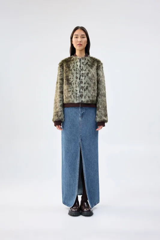 Foliage Jacket sold by Unreal Fur