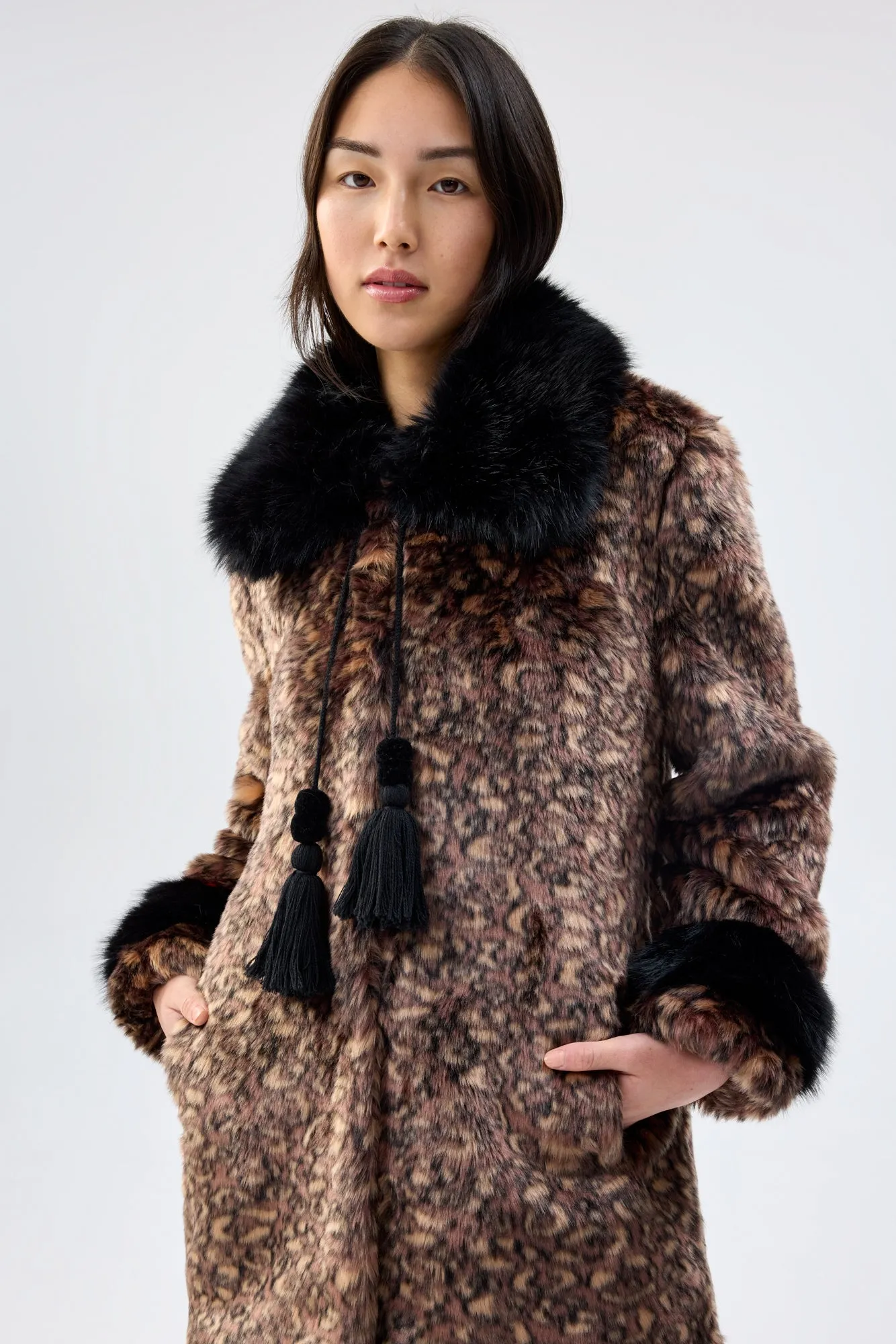 Planet Earth Coat sold by Unreal Fur product image thumbnail 3