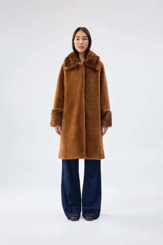 Timeless Coat sold by Unreal Fur
