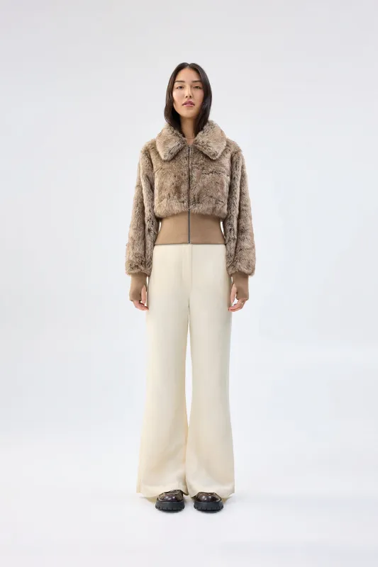 Event Horizon Jacket sold by Unreal Fur