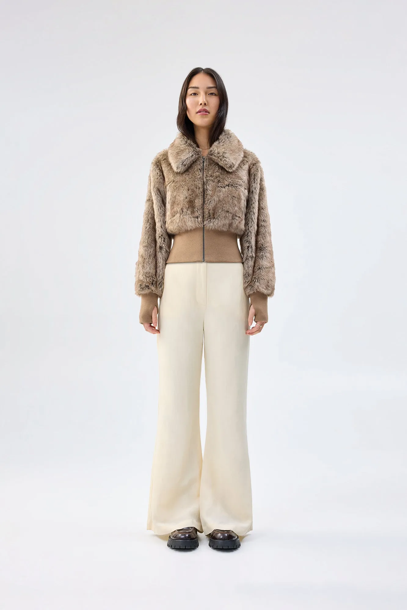 Event Horizon Jacket sold by Unreal Fur