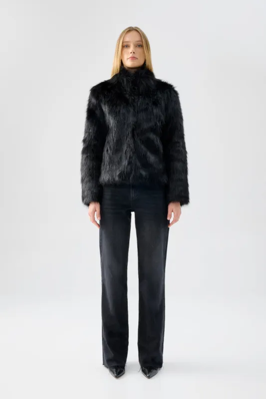 Fur Delish Jacket - Black sold by Unreal Fur