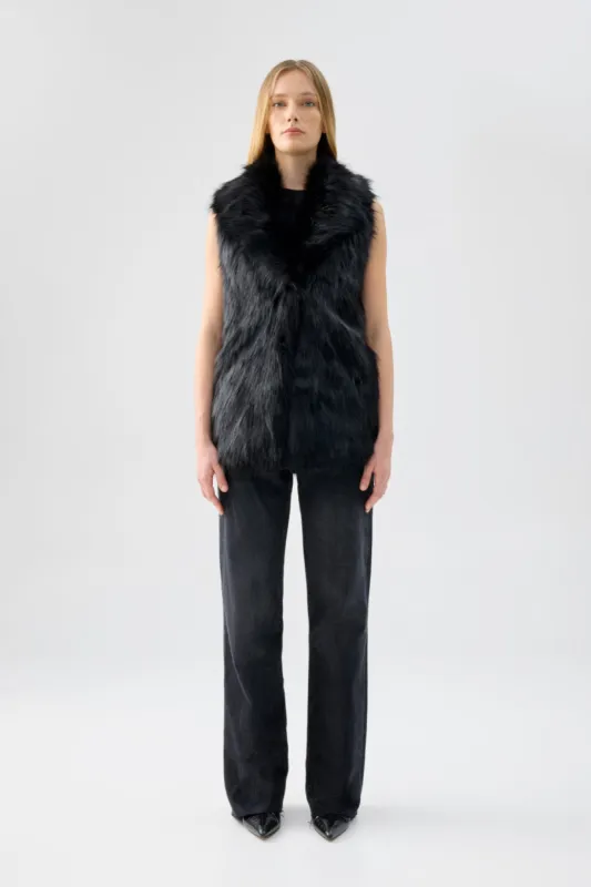 Premium Rose Vest sold by Unreal Fur