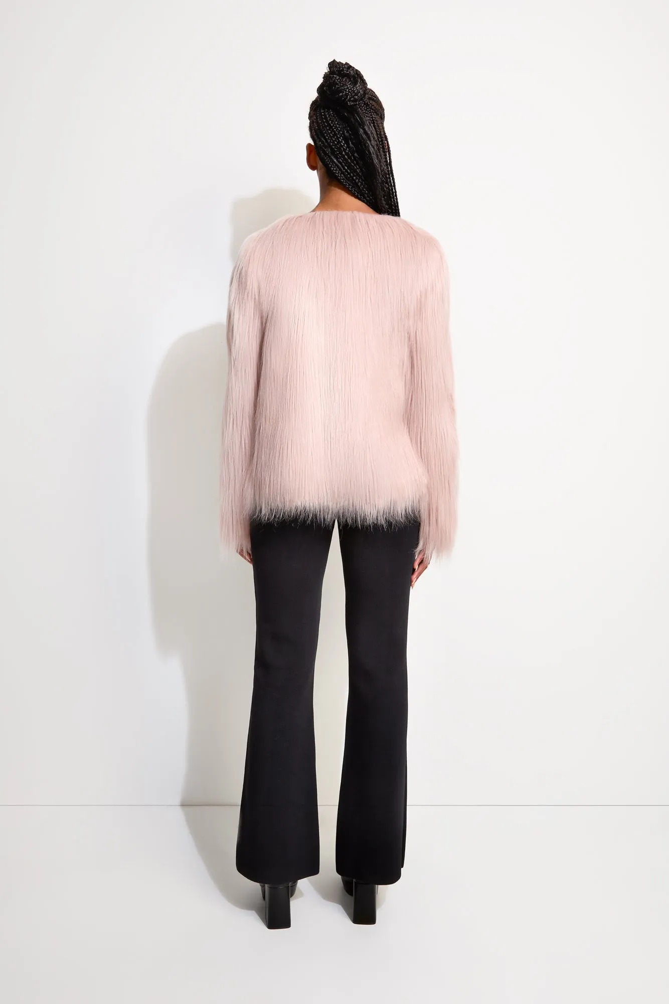Unreal Dream Jacket - Pearl Pink sold by Unreal Fur product image thumbnail 2
