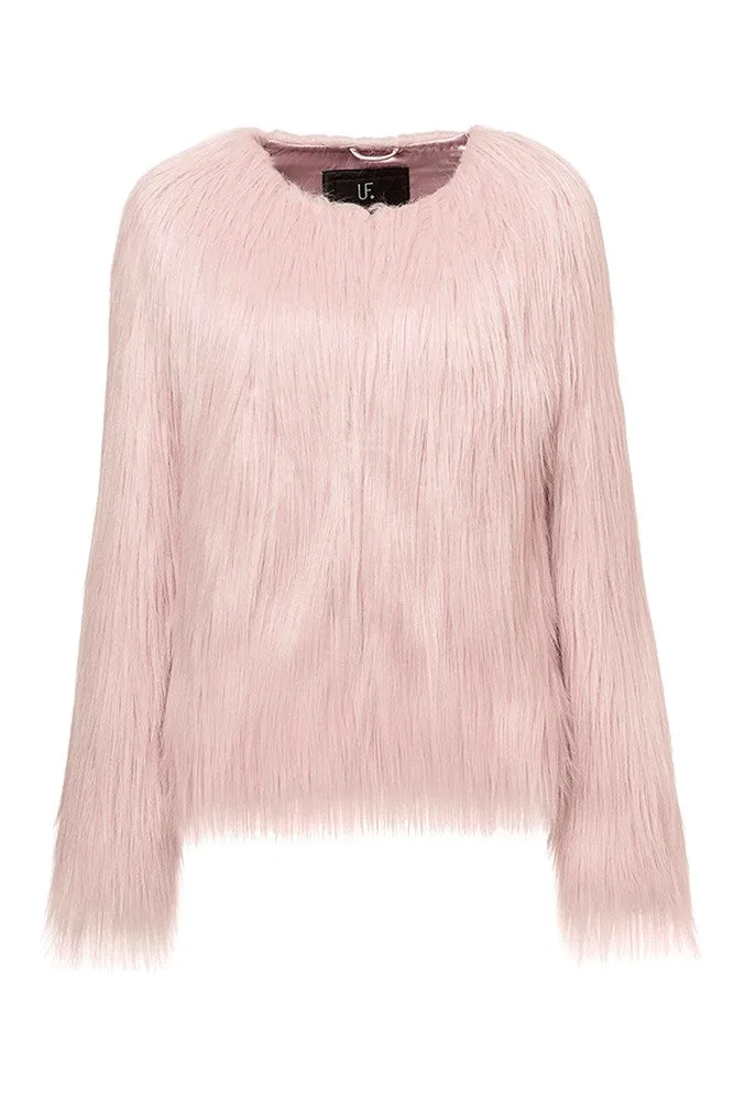 Unreal Dream Jacket - Pearl Pink sold by Unreal Fur product image thumbnail 3