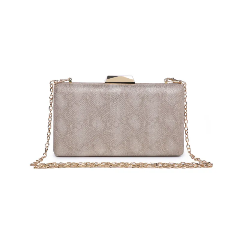 Flora Metallic Snake Evening Bag sold by Urban Expressions