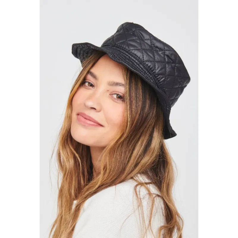 Quilted Nylon Bucket Hat Bucket Hat sold by Urban Expressions