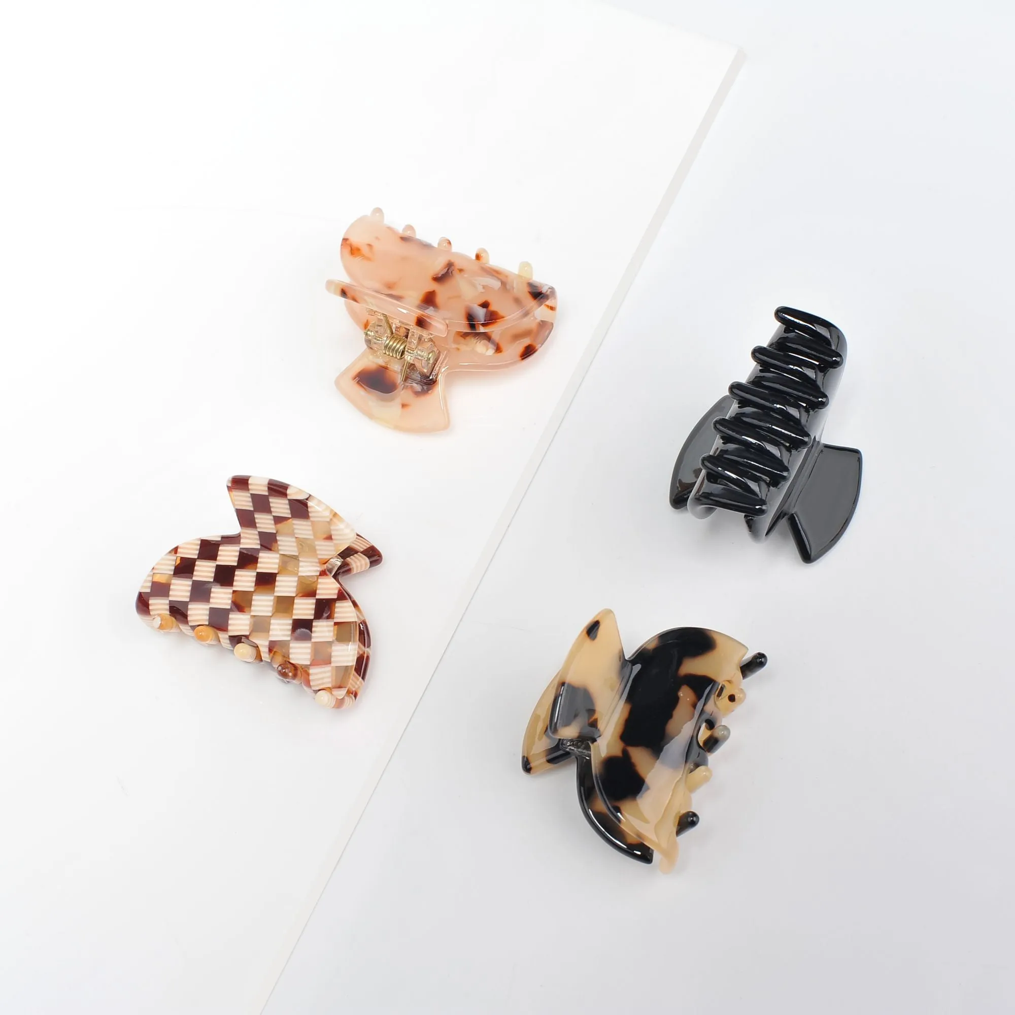 Assorted Mini Hair Claw - 4 Pack Hair Claw sold by Urban Expressions product image thumbnail 3