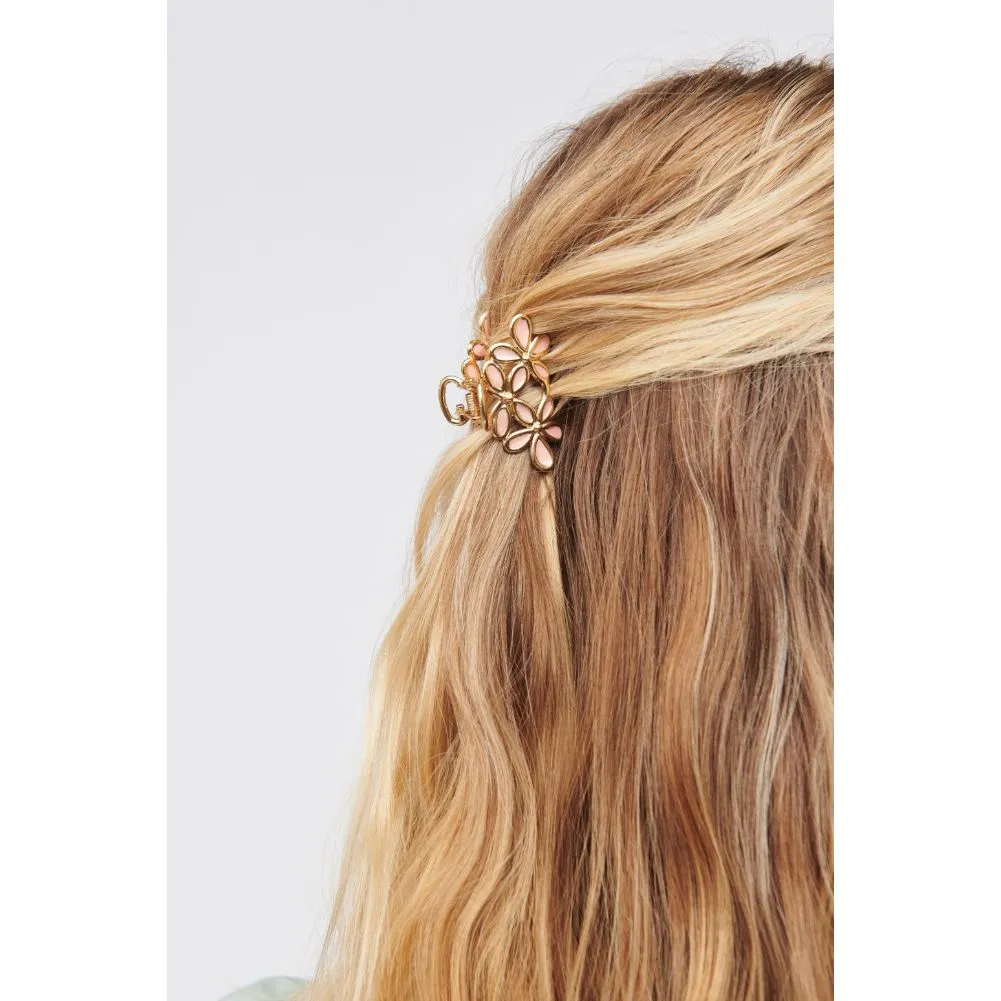 Flower Design Hair Claw - 2 Pack Hair Claw sold by Urban Expressions product image thumbnail 5