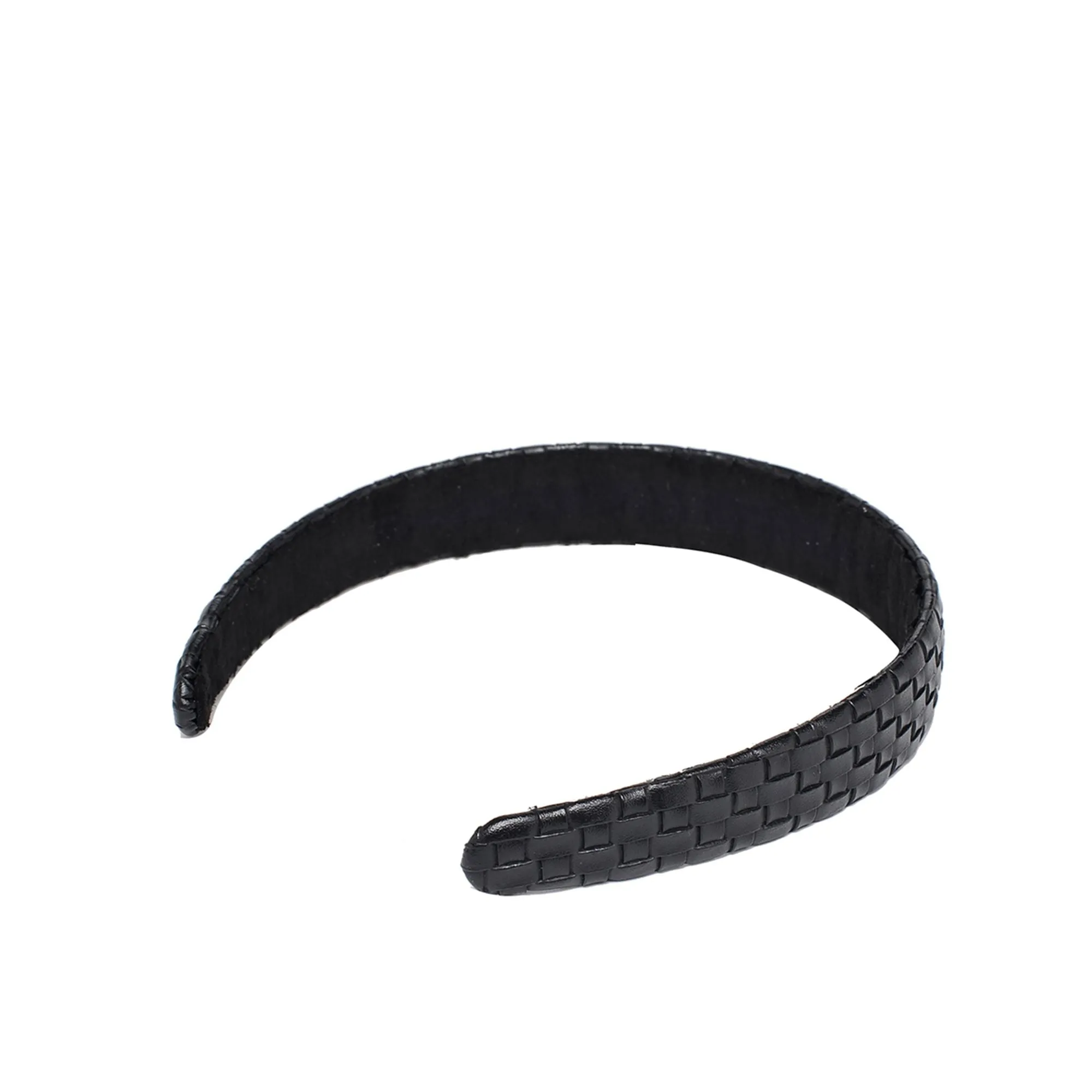Embossed Woven Vegan Leather Headband Headband sold by Urban Expressions product image thumbnail 5