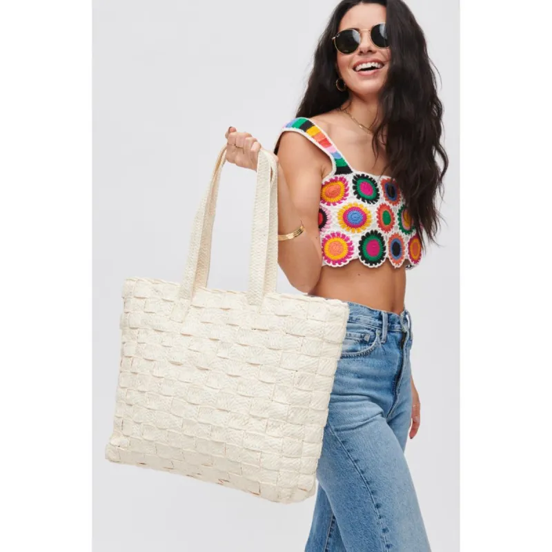 Freda - Woven Tote sold by Urban Expressions