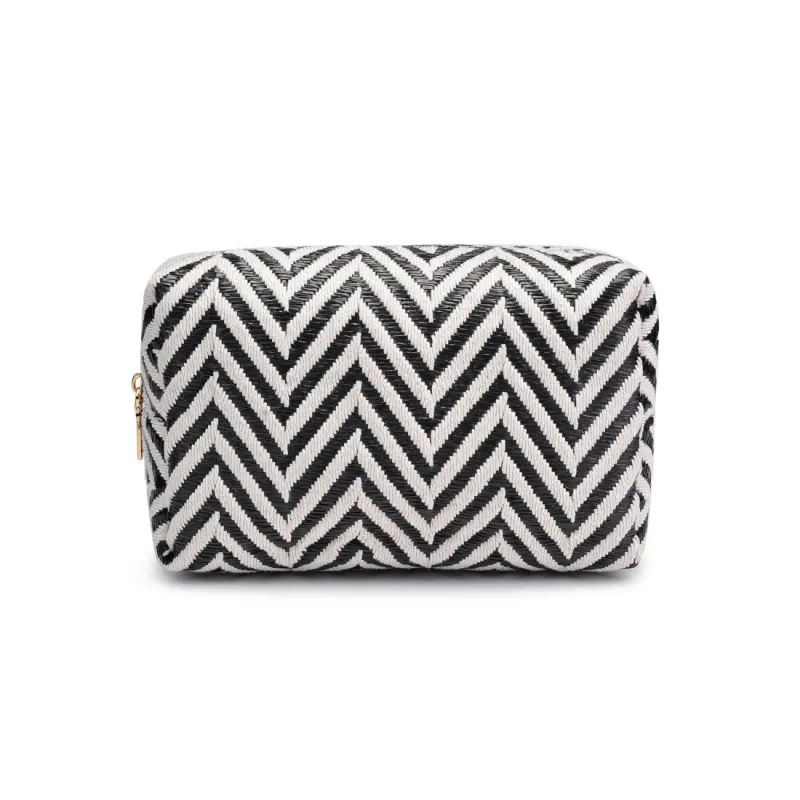 Chevron Chic Cosmetic Pouch sold by Urban Expressions