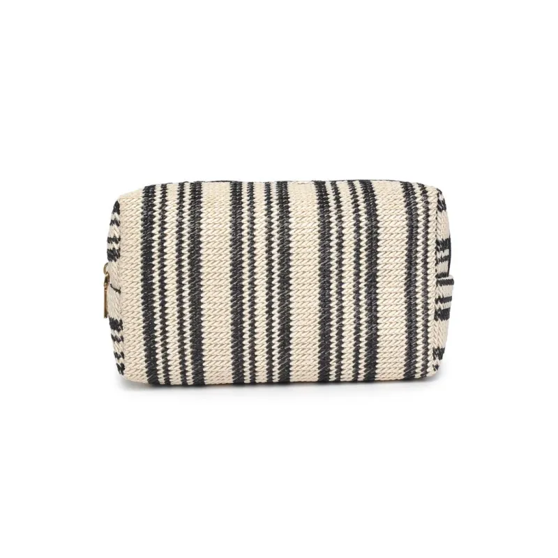 Voyage Stripe Cosmetic Pouch sold by Urban Expressions