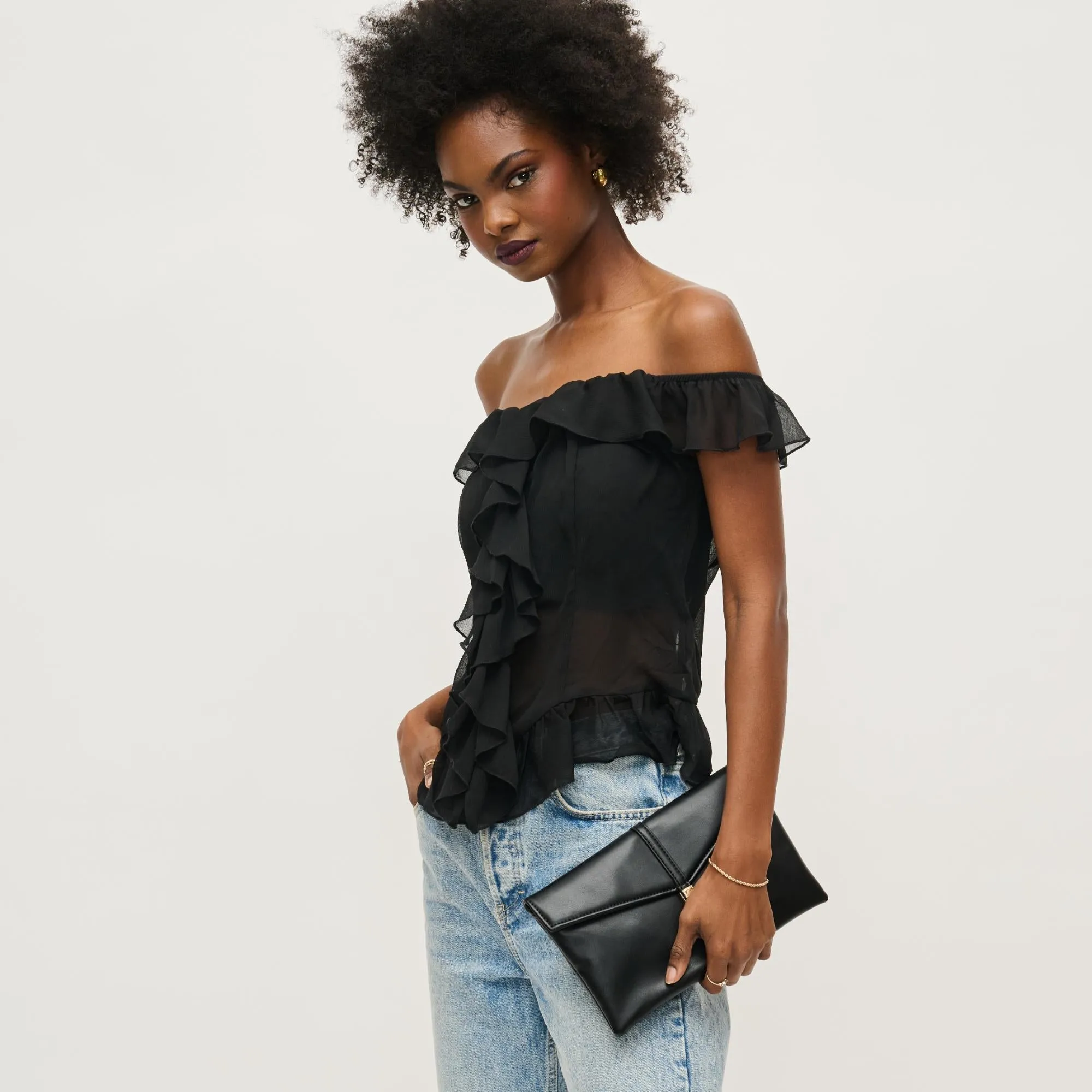 Heather Clutch sold by Urban Expressions product image thumbnail 3