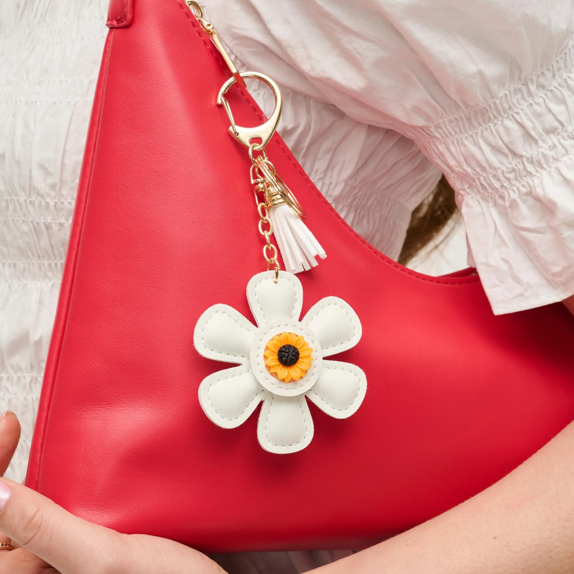 Floral Keychain Charm sold by Urban Expressions