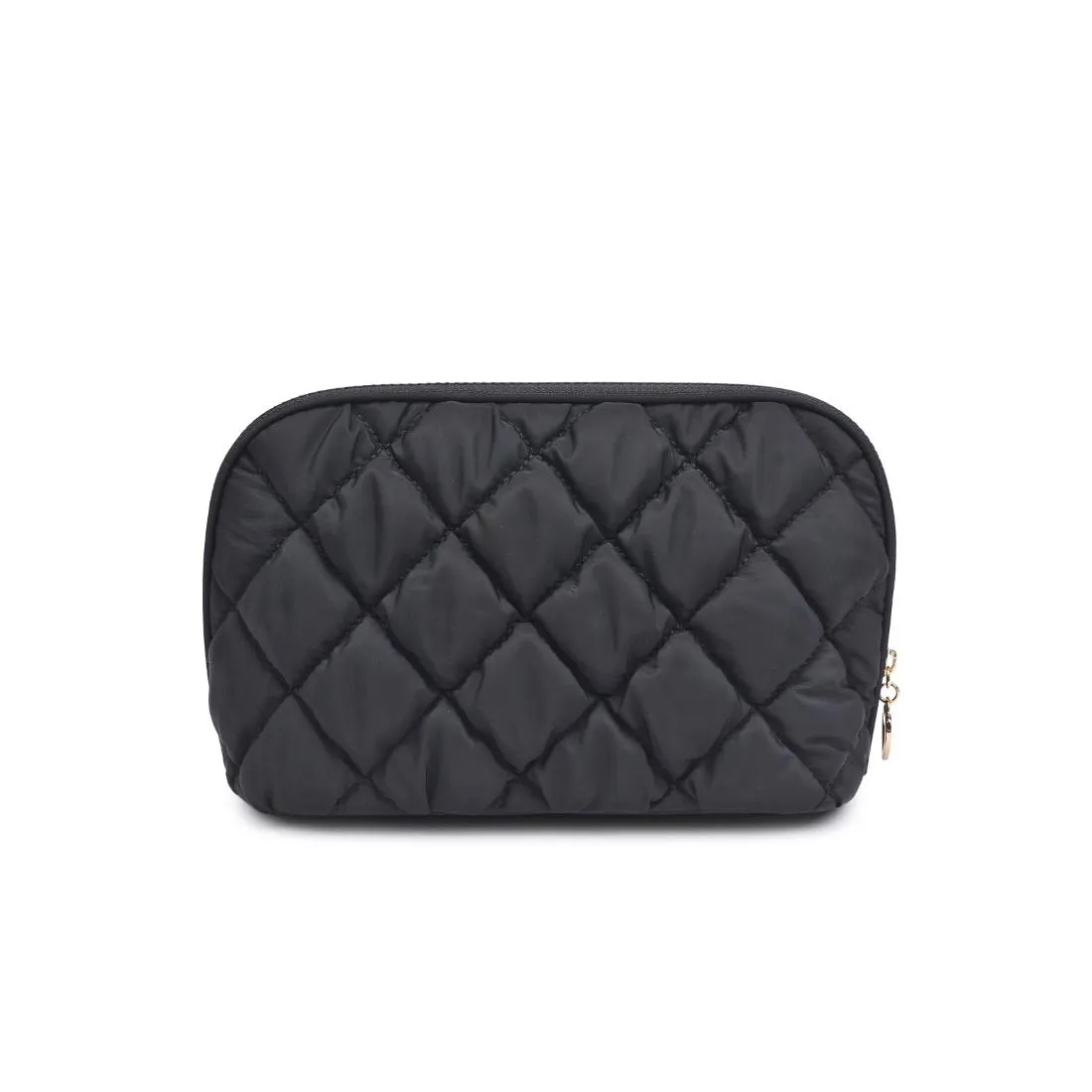 Cloud Kiss - Quilted Puffer Nylon Cosmetic Dome Pouch sold by Urban Expressions product image thumbnail 3