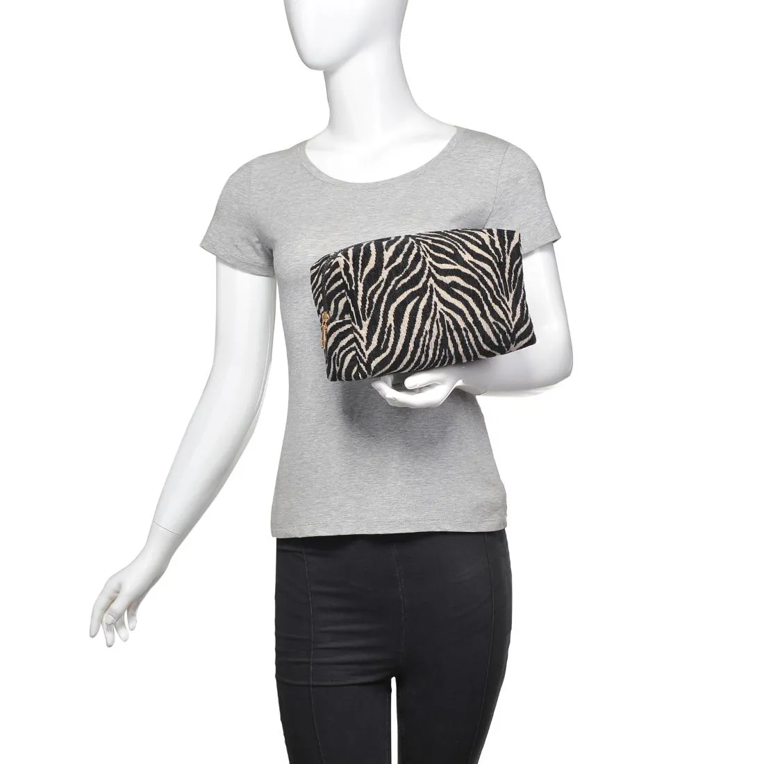 Zebrini Cosmetic Pouch sold by Urban Expressions product image thumbnail 5