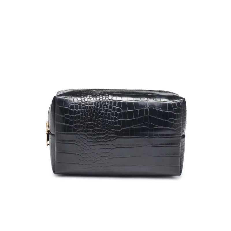 Croc Chic Cosmetic Pouch sold by Urban Expressions