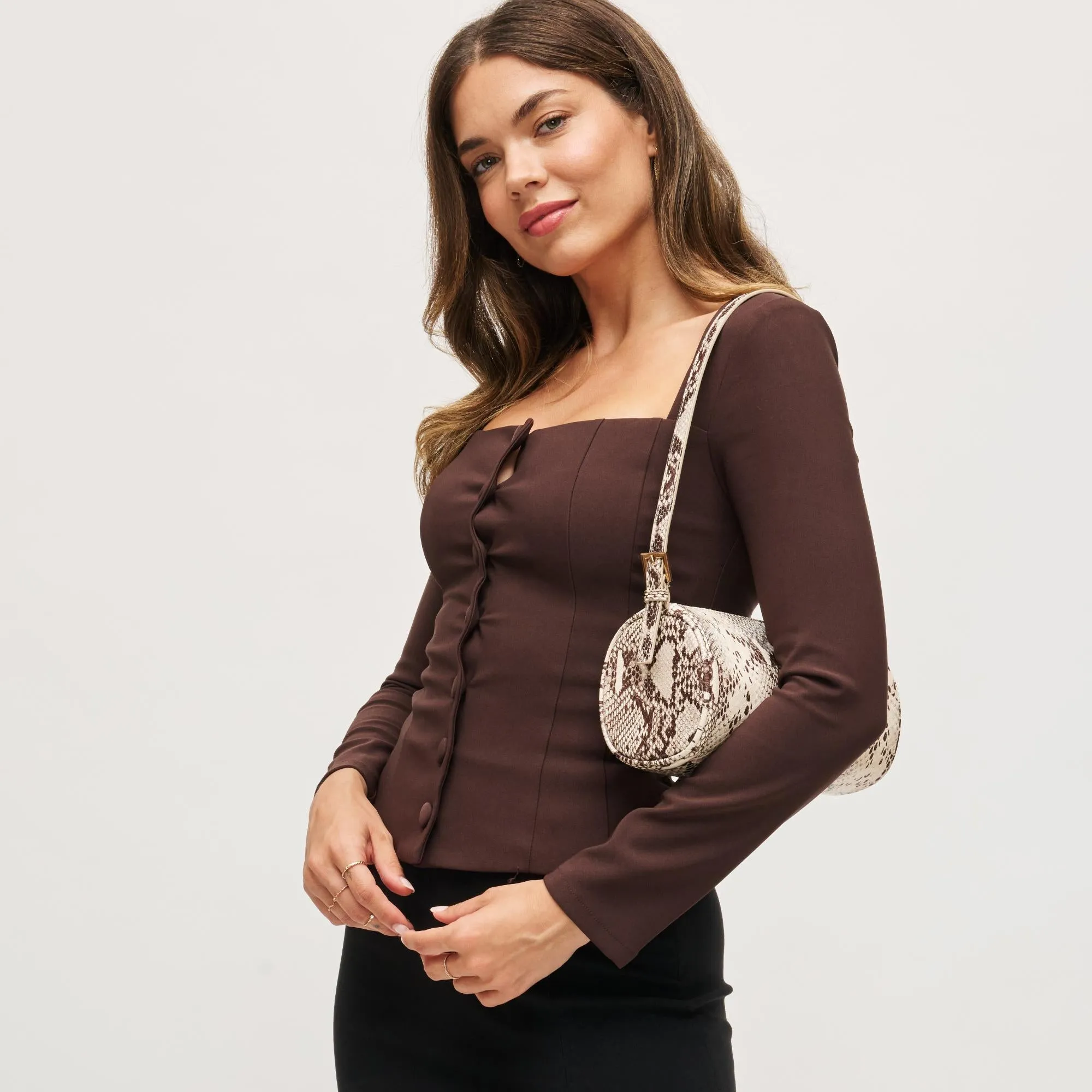 Rachel - Croco Shoulder Bag sold by Urban Expressions product image thumbnail 2