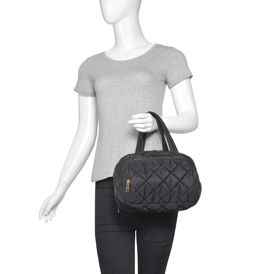 Zip Me Pretty - Quilted Puffer Travel Organizer sold by Urban Expressions product image thumbnail 5