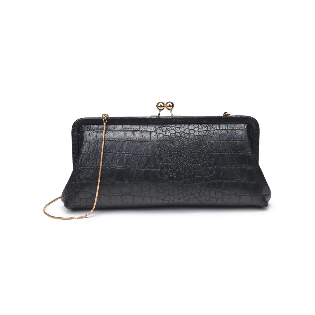 Kristin - Croco Clutch sold by Urban Expressions product image thumbnail 5