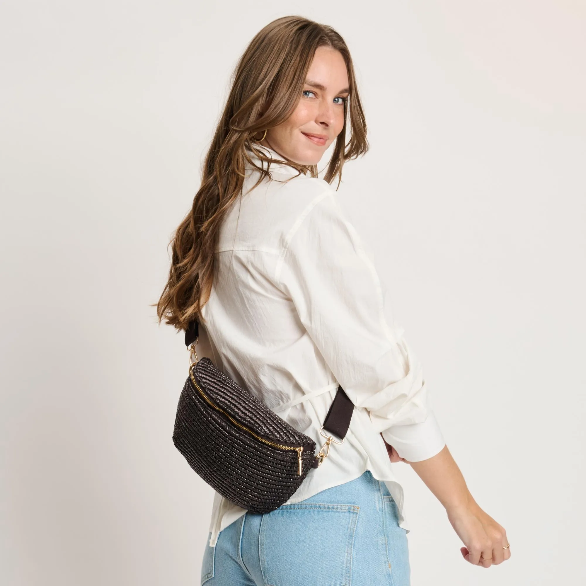 Gizelle - Large Checker Belt Bag sold by Urban Expressions product image thumbnail 4