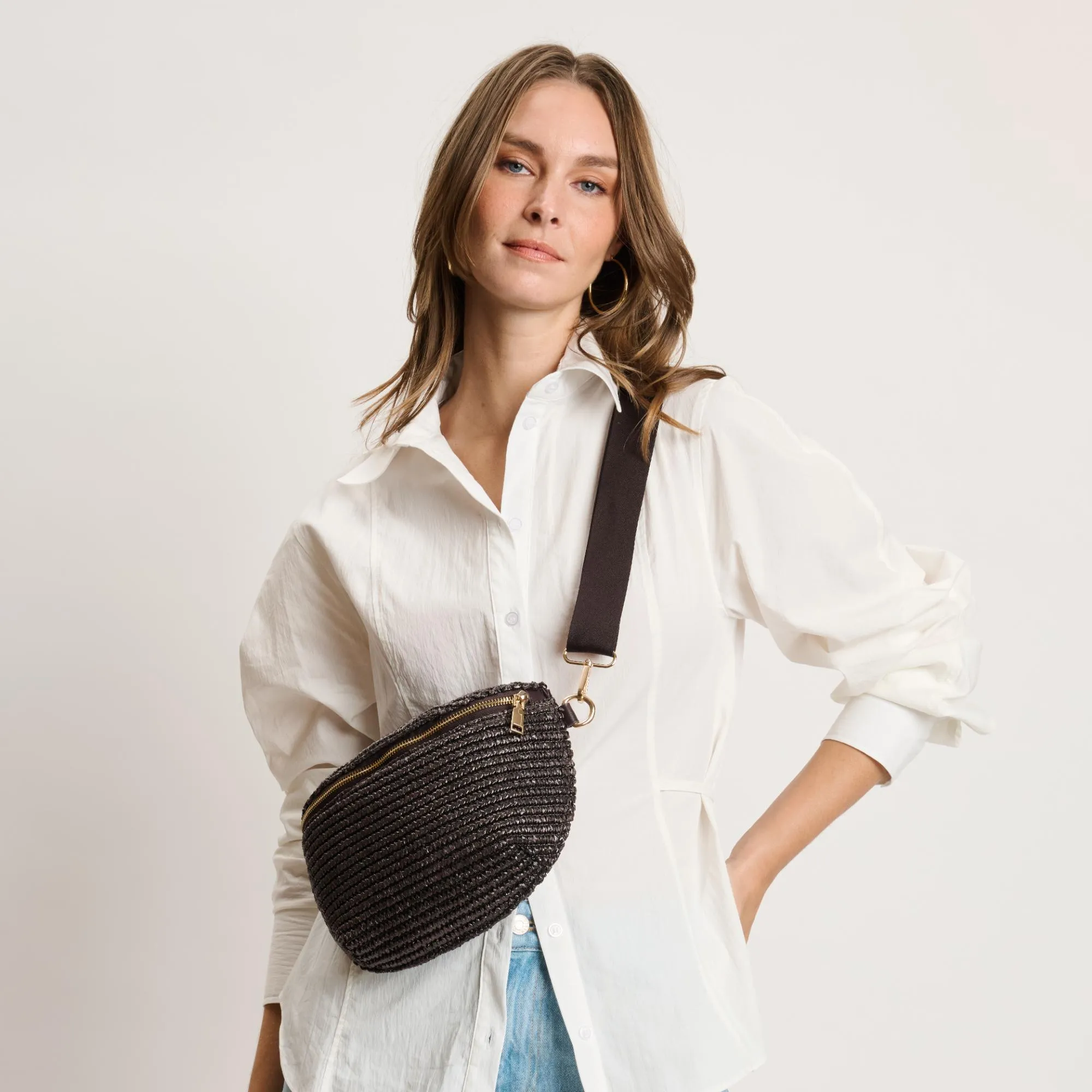 Gizelle - Large Checker Belt Bag sold by Urban Expressions product image thumbnail 2