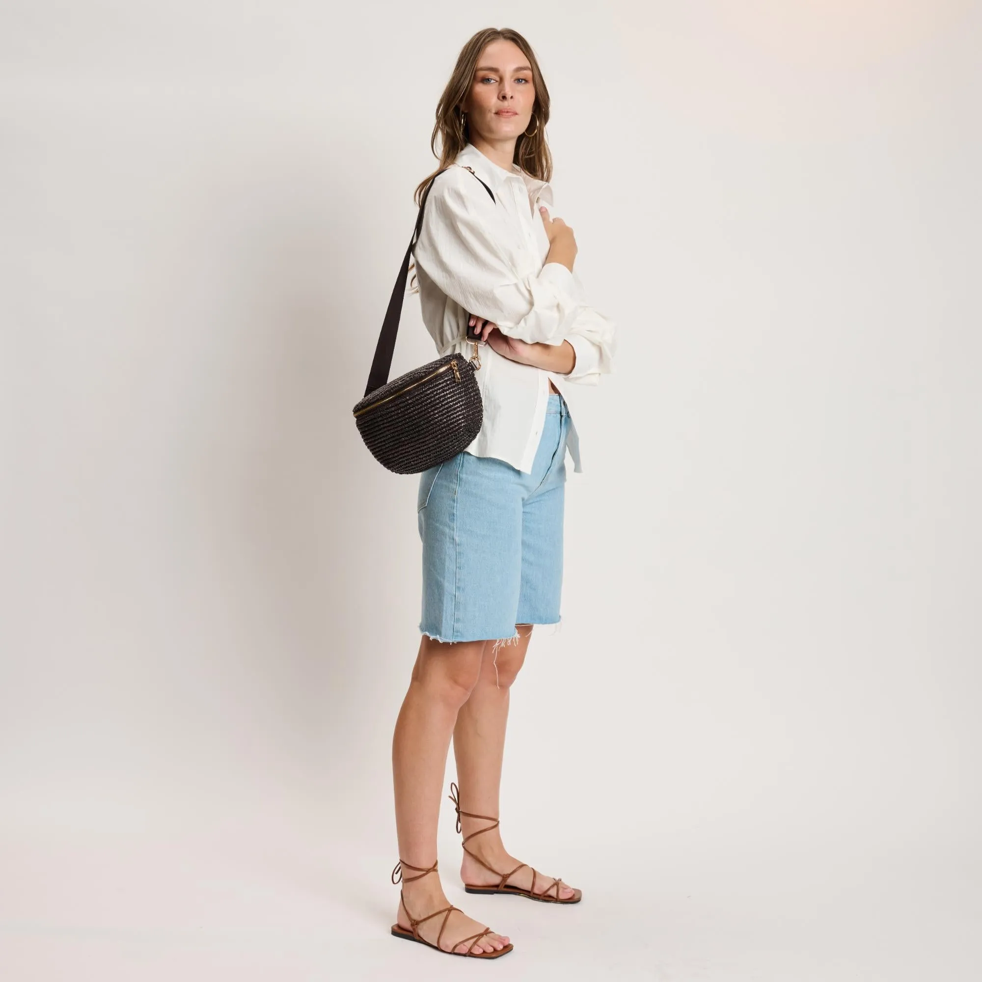 Gizelle - Large Checker Belt Bag sold by Urban Expressions product image thumbnail 3