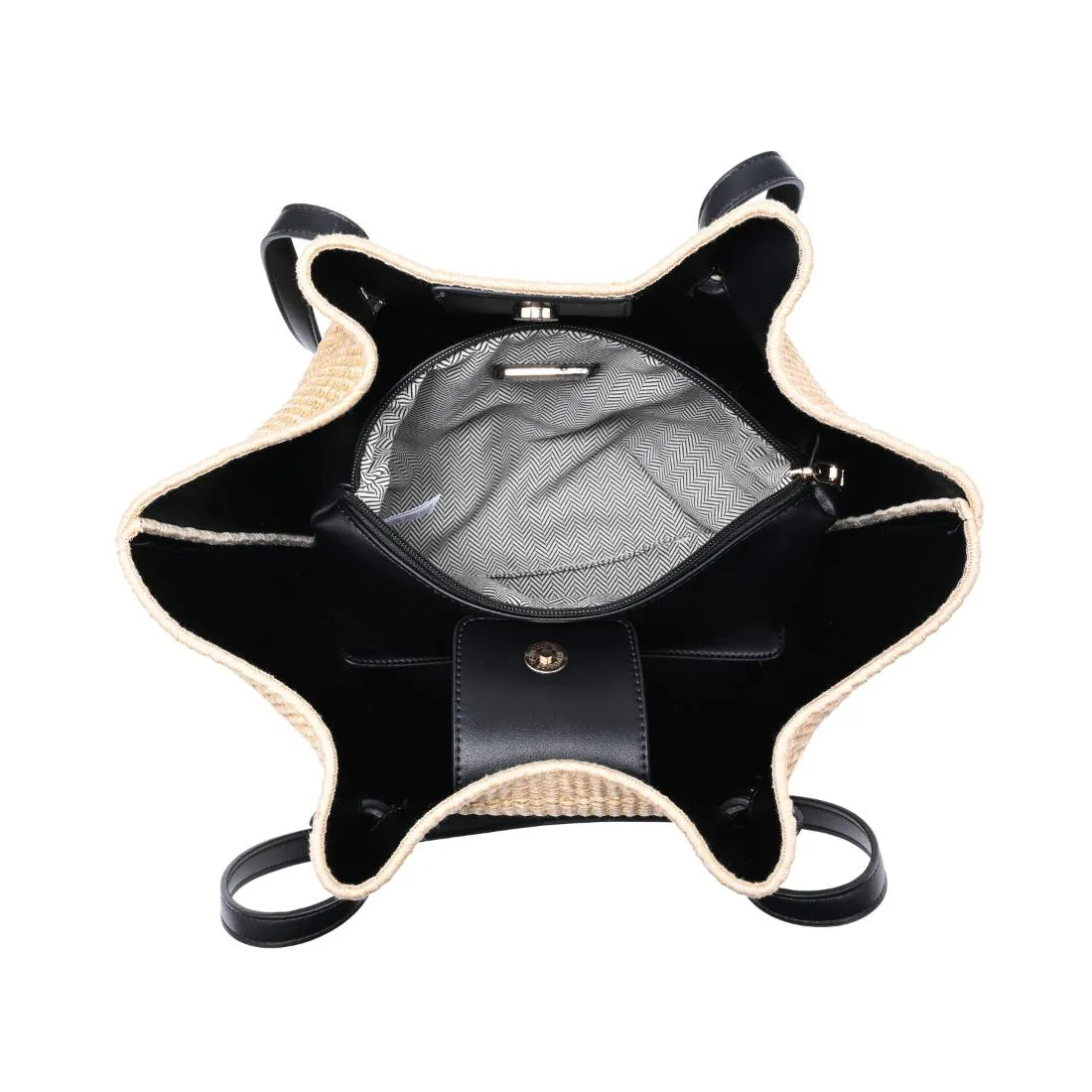 Lorenza Tote - Straw Tote sold by Urban Expressions product image thumbnail 4