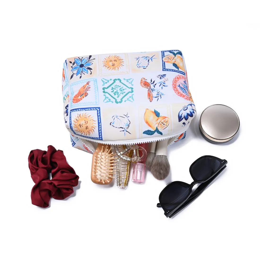 Amalfi Escape Cosmetic & Travel Organizer Pouch sold by Urban Expressions product image thumbnail 5