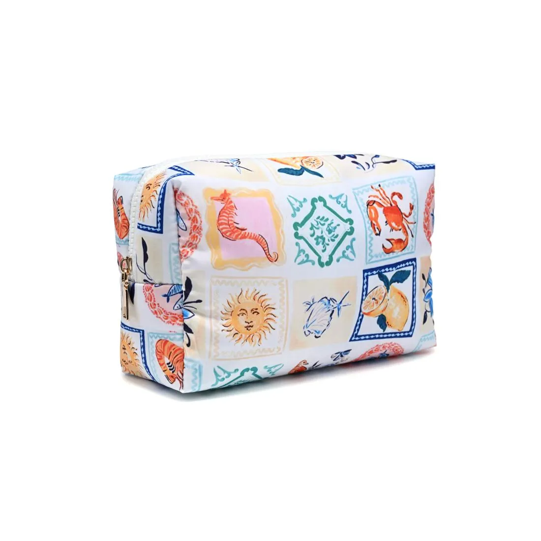 Amalfi Escape Cosmetic & Travel Organizer Pouch sold by Urban Expressions product image thumbnail 2