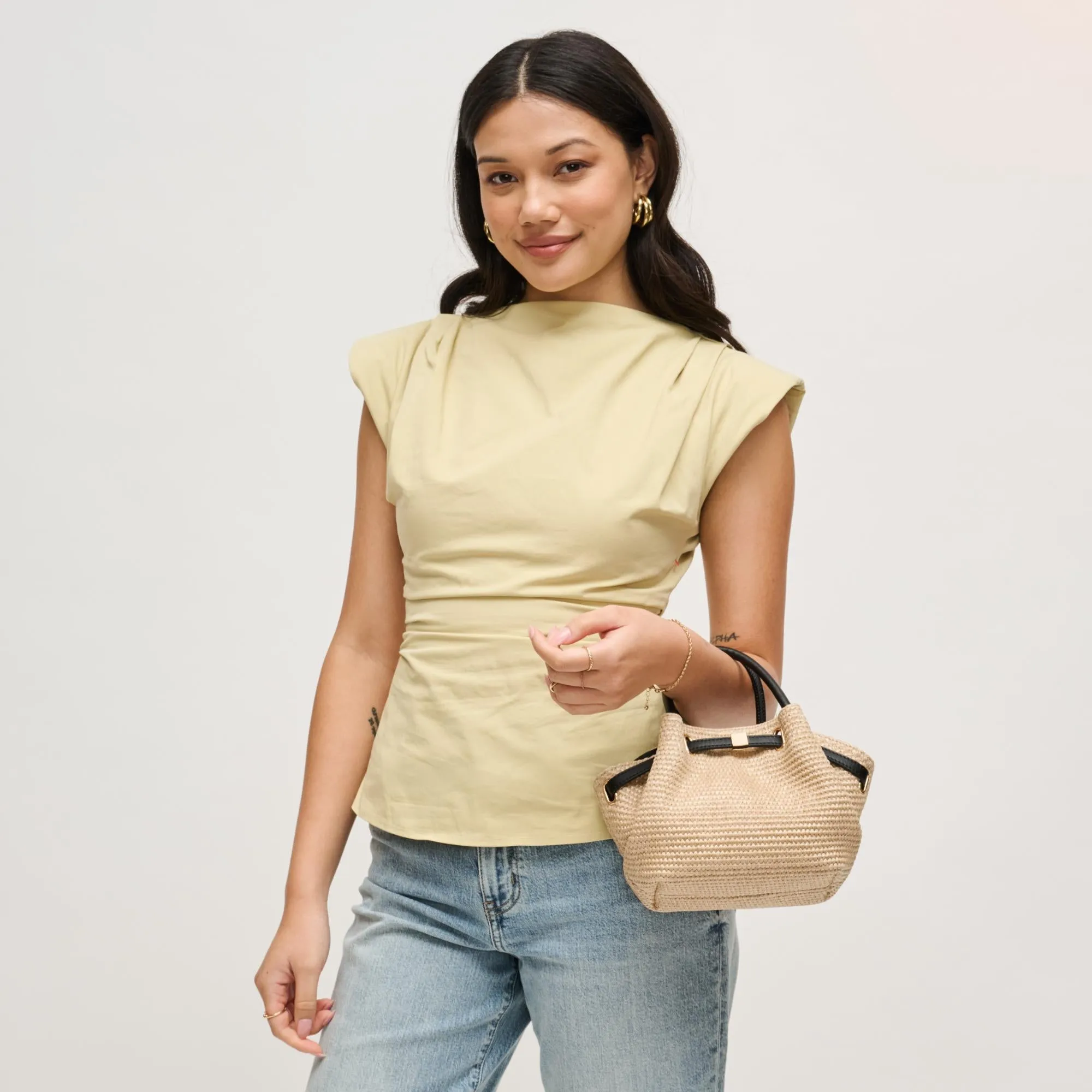 Selena - Straw Crossbody sold by Urban Expressions product image thumbnail 4