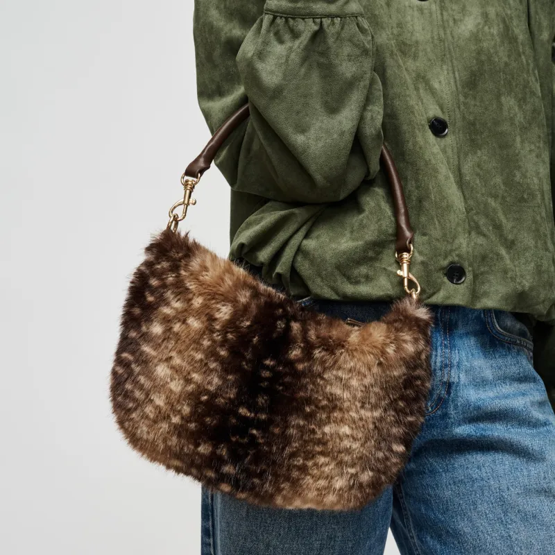 Jordan - Faux Fur Crossbody made by Urban Expressions