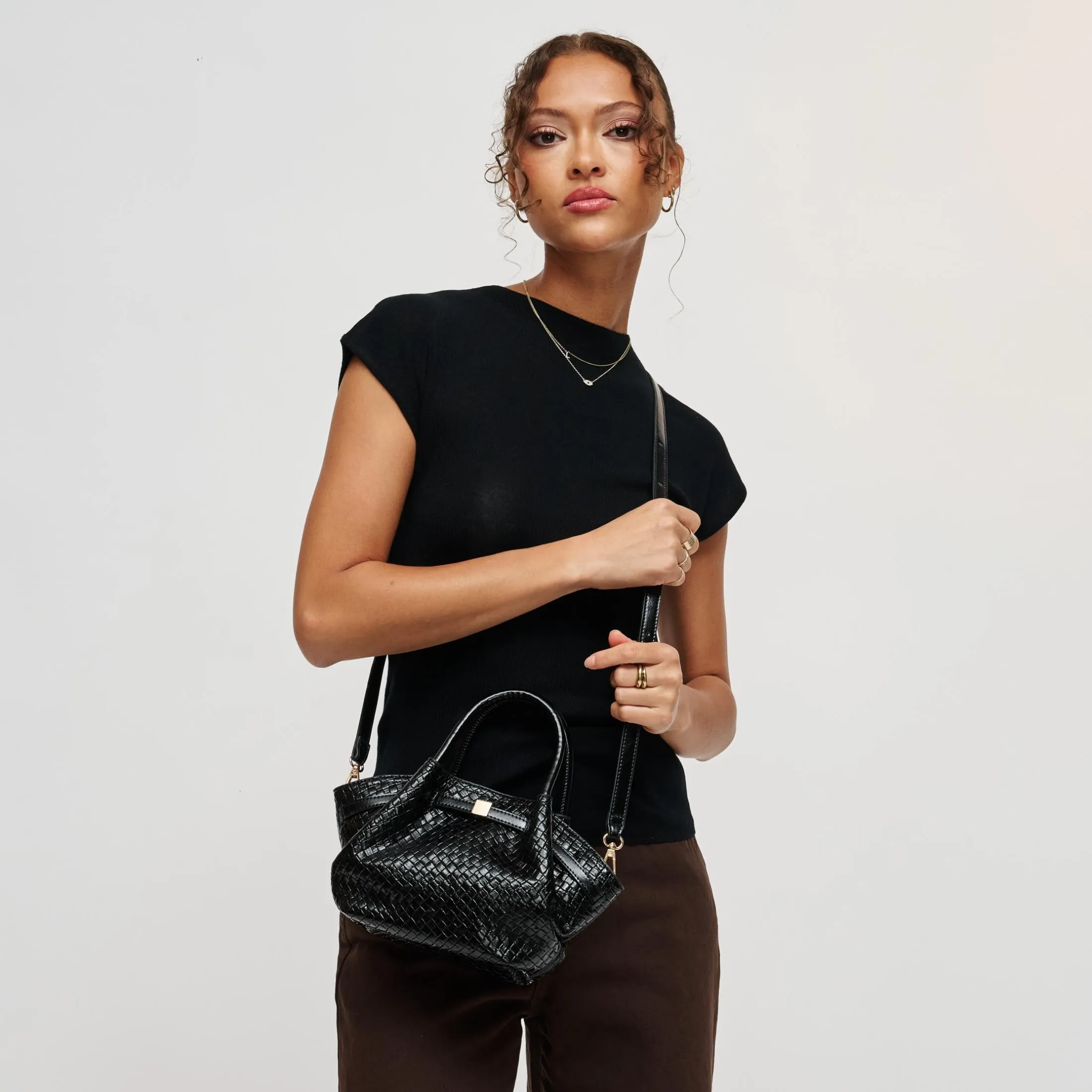 Selena - Embossed Woven Crossbody sold by Urban Expressions product image thumbnail 2