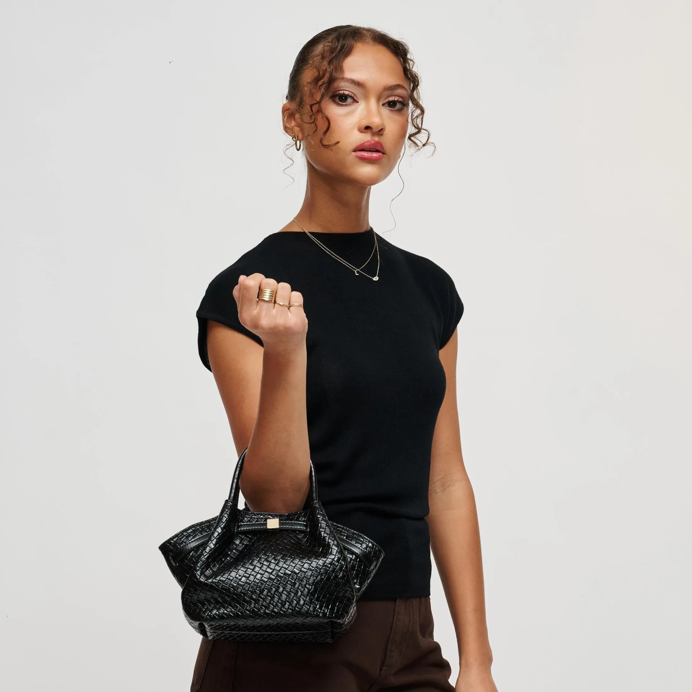 Selena - Embossed Woven Crossbody sold by Urban Expressions product image thumbnail 3