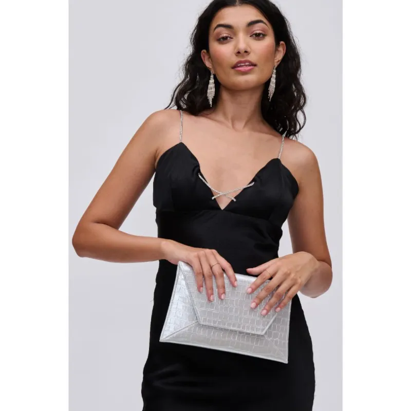 Cora - Croco Clutch sold by Urban Expressions