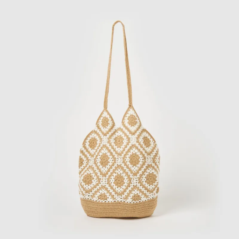 Crochet Sunflower - Sand sold by Urban Originals