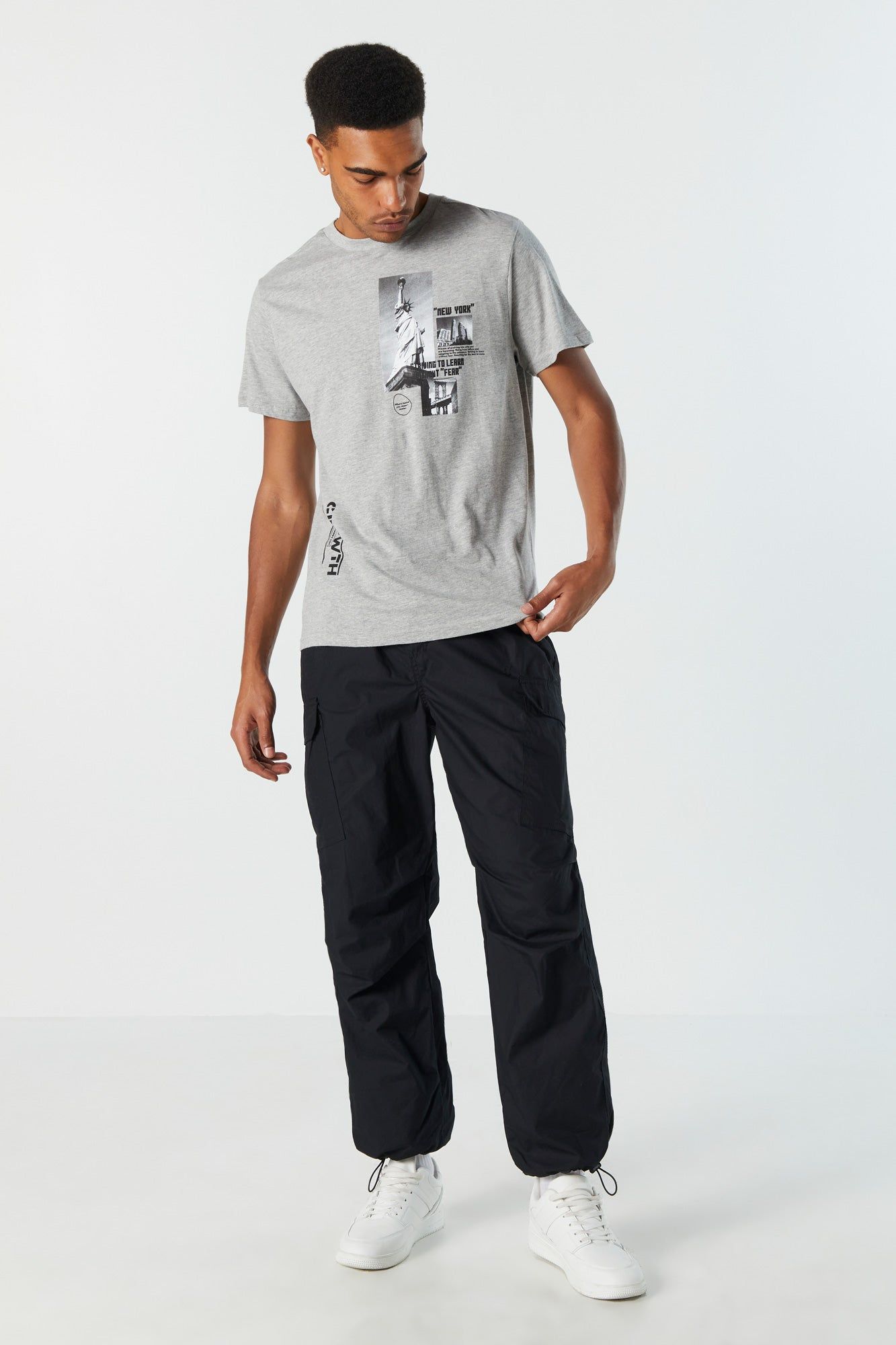 New York Graphic T-Shirt sold by Urban Planet product image thumbnail 4