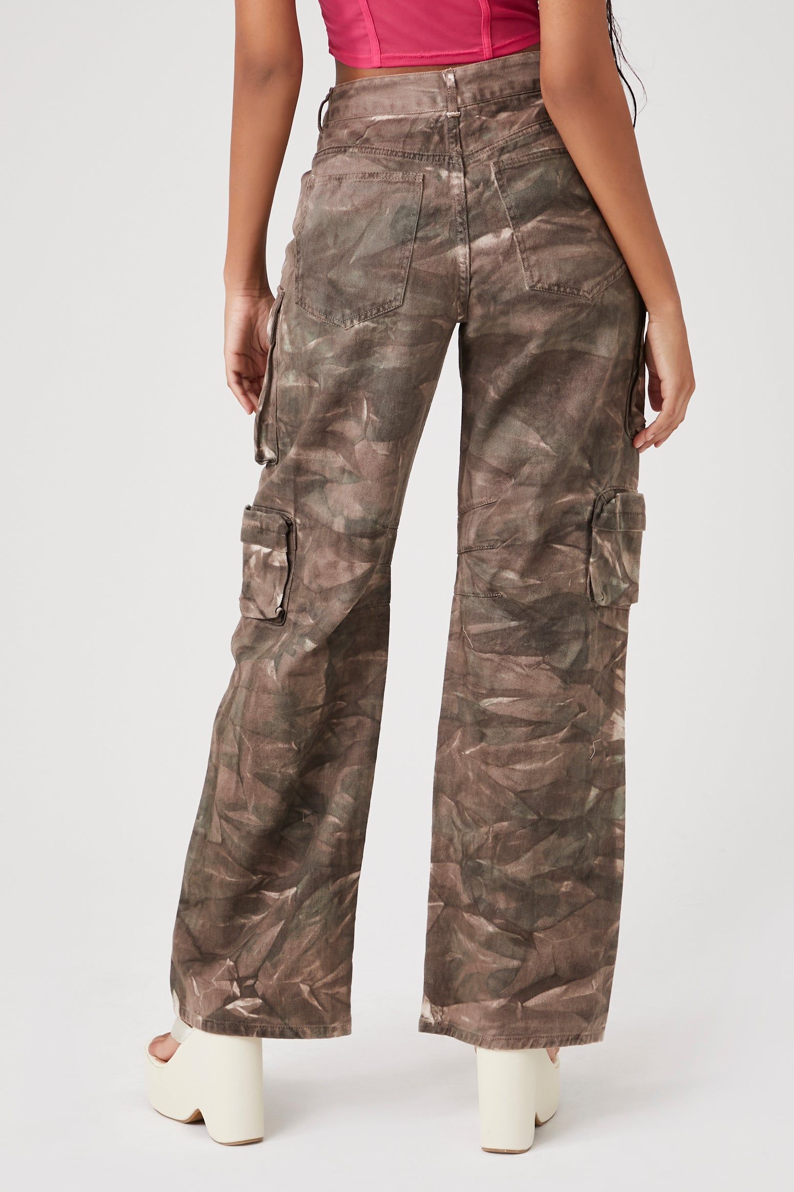 Twill Tie Dye Cargo Pant sold by Urban Planet product image thumbnail 2