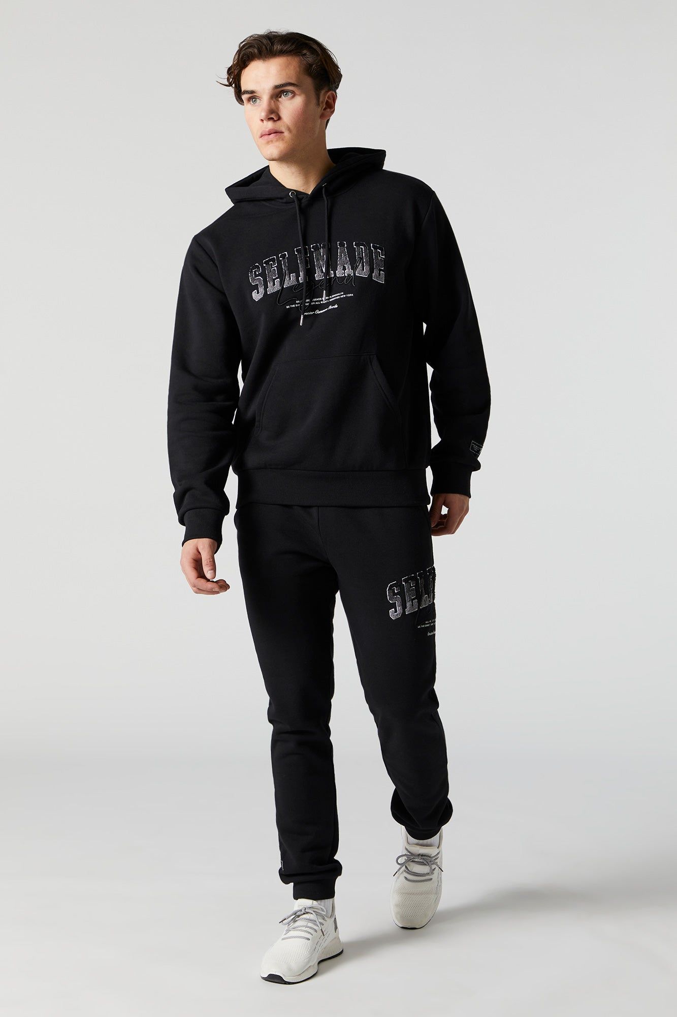 Self Made Legend Chenille Embroidered Hoodie sold by Urban Planet product image thumbnail 3