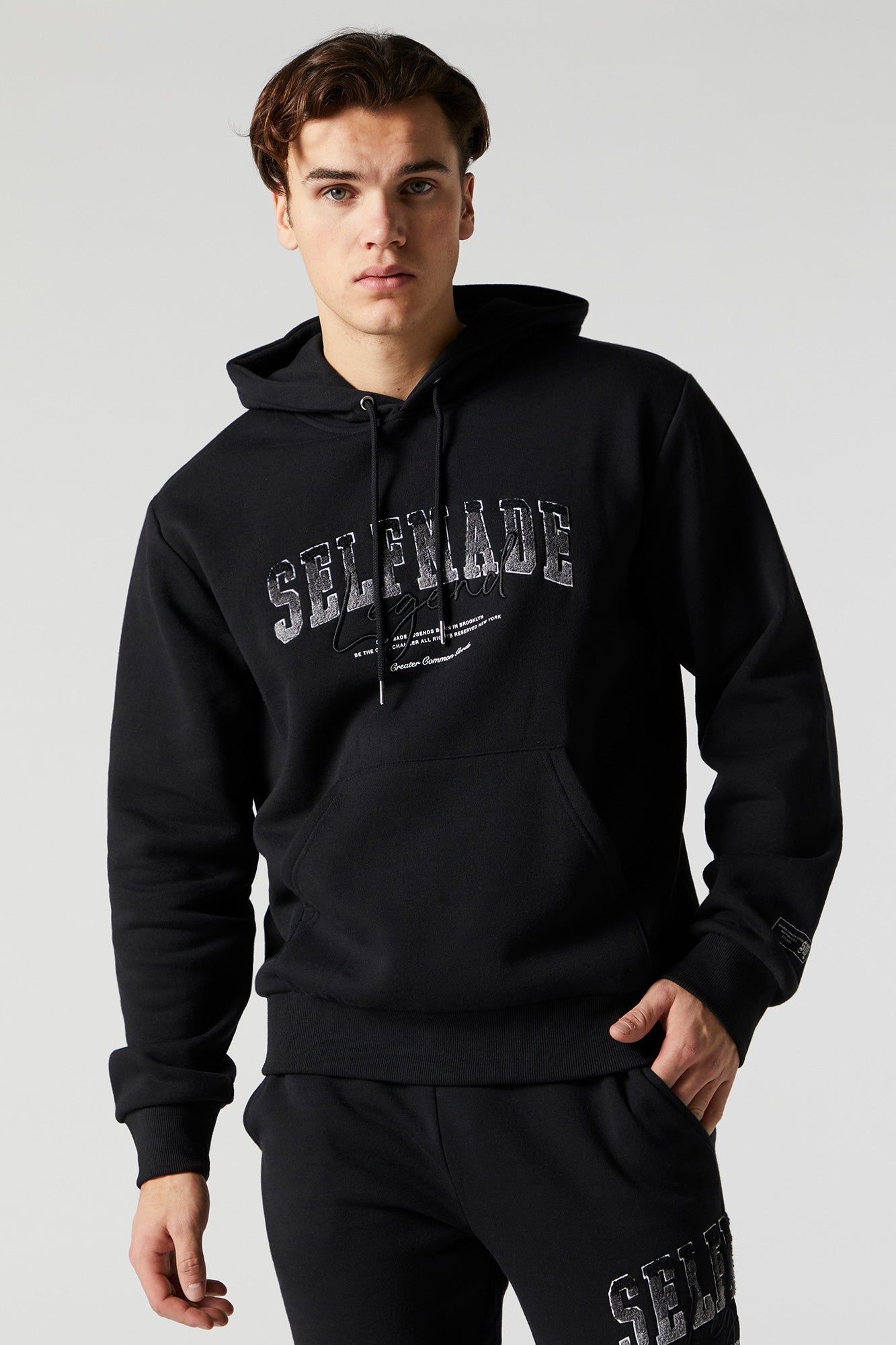 Self Made Legend Chenille Embroidered Hoodie sold by Urban Planet