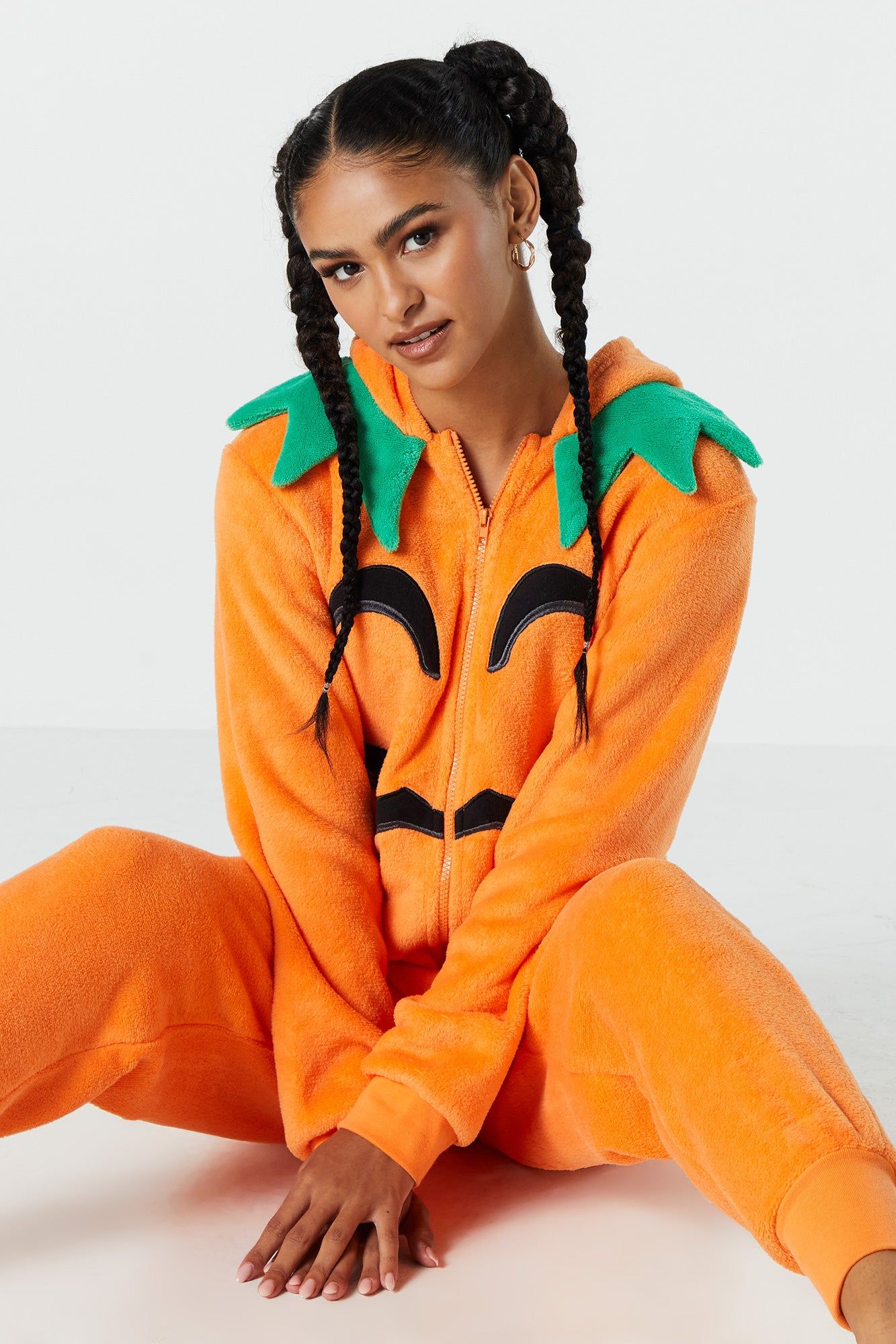 Plush Pumpkin Onesie sold by Urban Planet