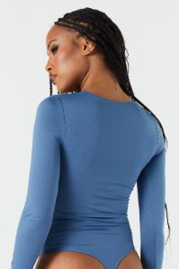 Combiné ras du cou contour à manches longues Coloré sold by Urban Planet