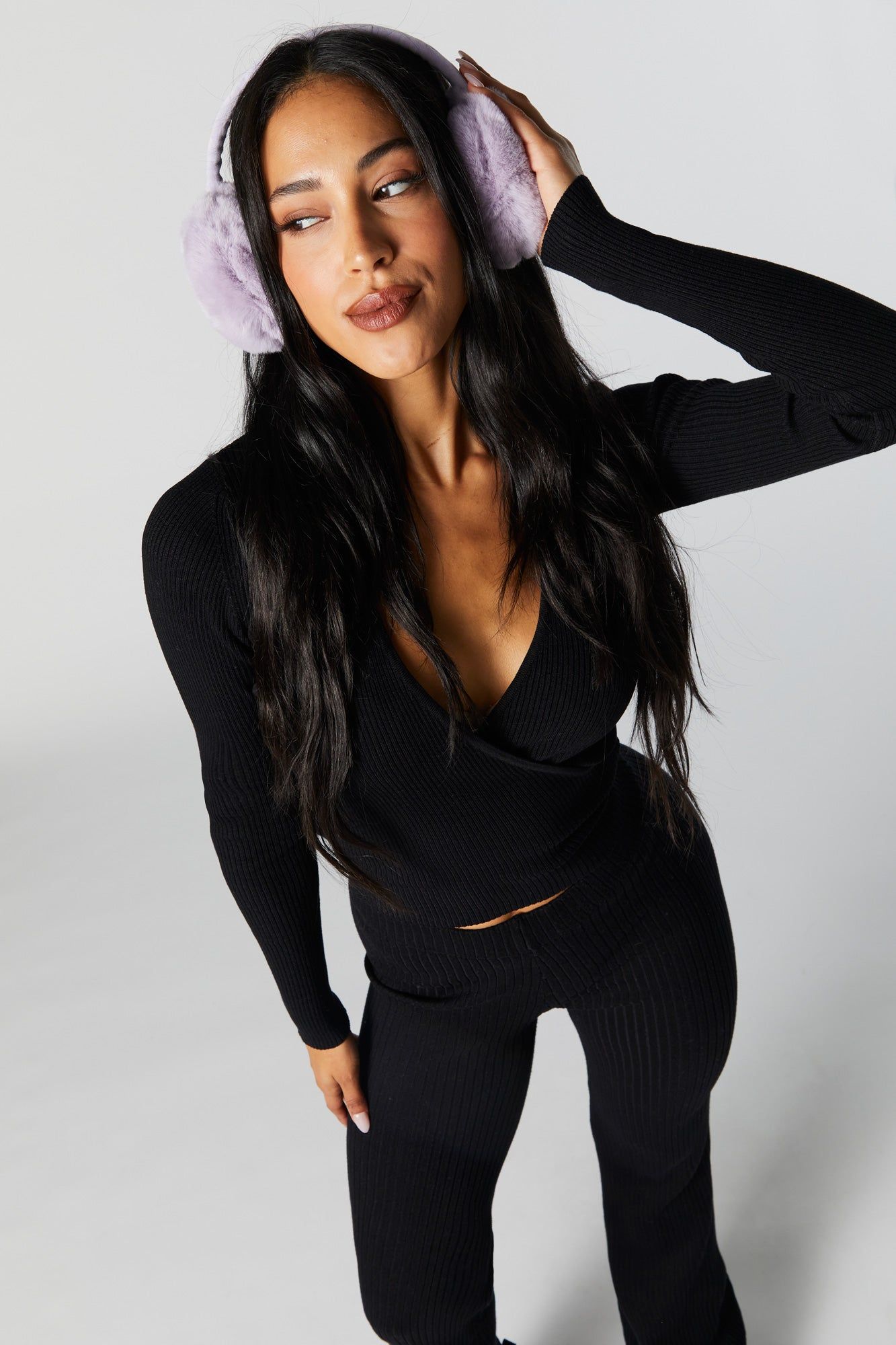 Plush Earmuffs sold by Urban Planet product image thumbnail 3