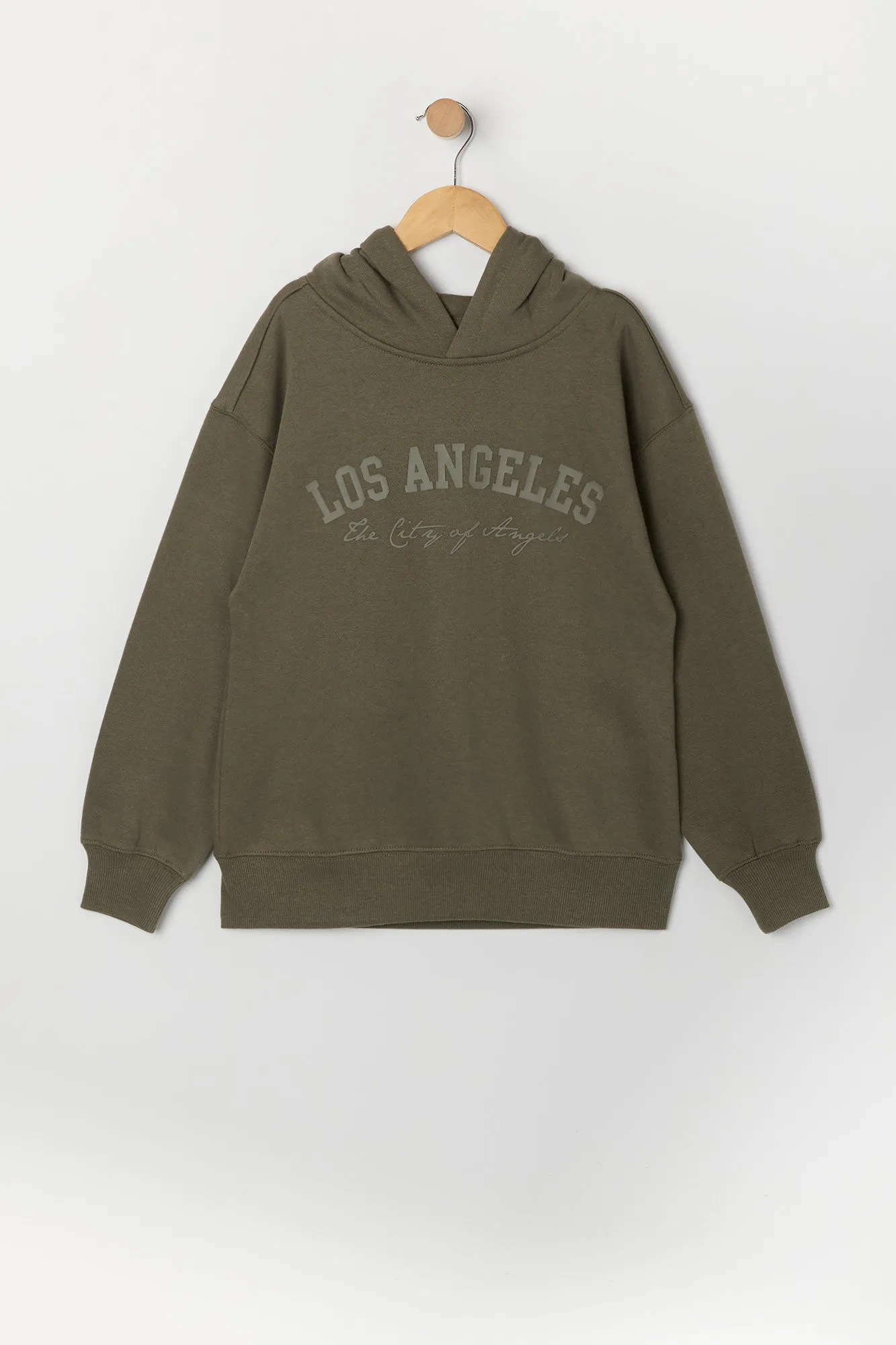 Haut à capuchon en molleton avec motif Atlanta embossé pour garçon sold by Urban Planet product image thumbnail 3