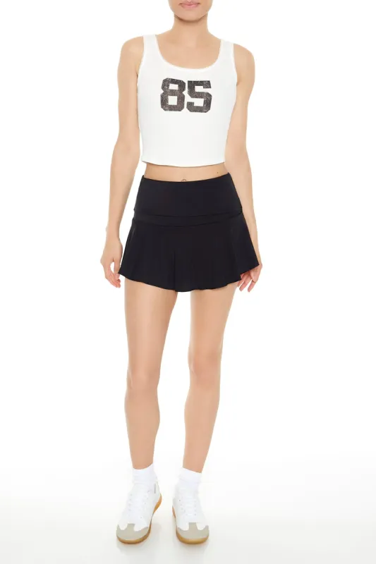 Foldover Waist Mini Skirt sold by Urban Planet