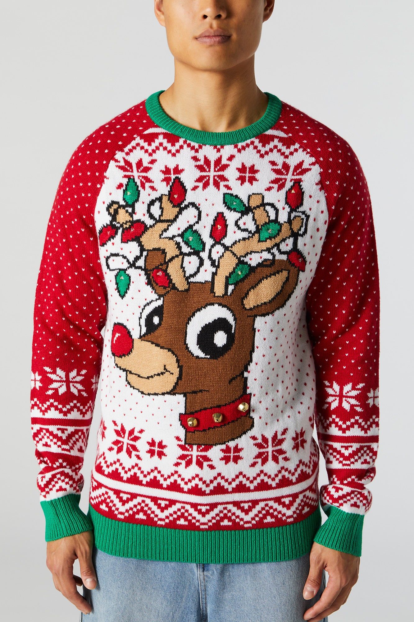 Rudolph Ugly Xmas Sweater sold by Urban Planet product image thumbnail 4