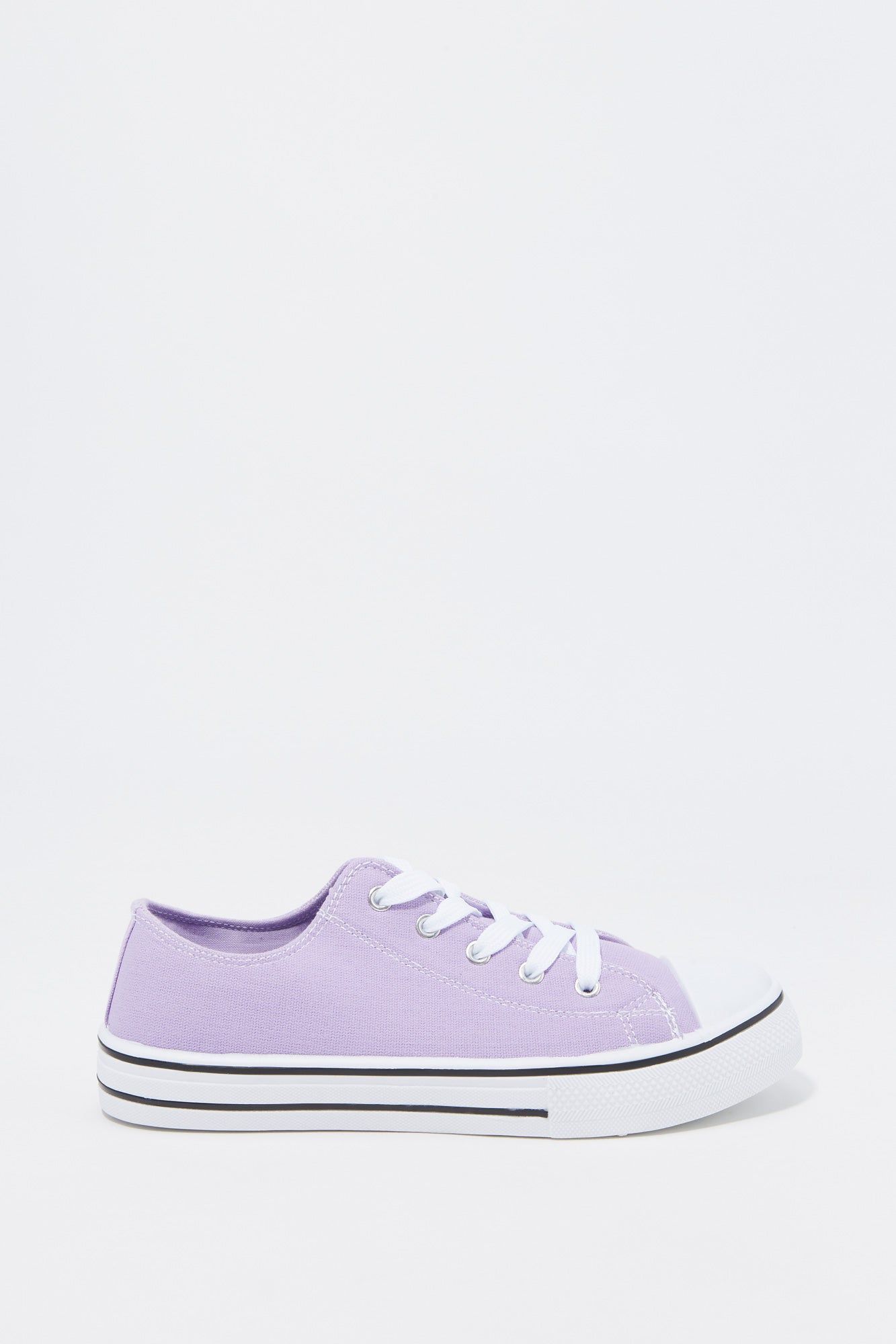 Girls Canvas Low Lace Up Sneaker sold by Urban Planet